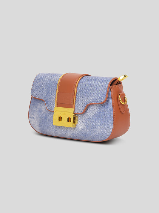 Glam Lock Clutch Bag