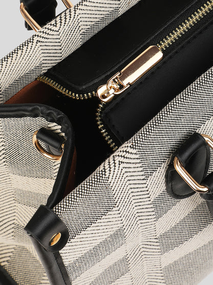 The Metro Check Tote