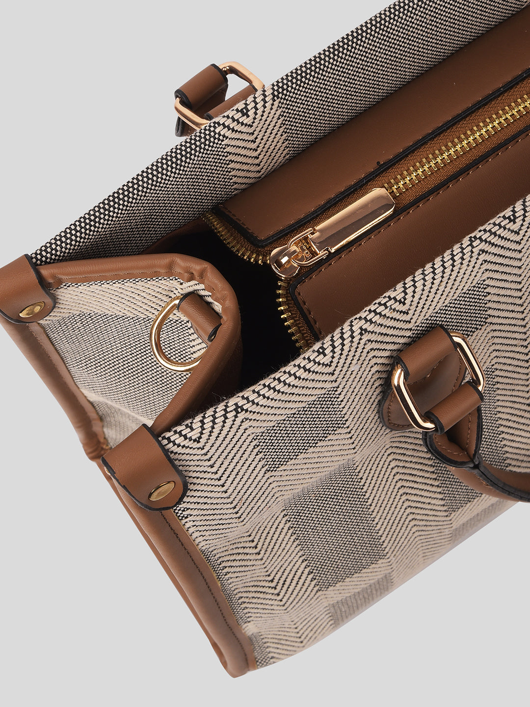 The Metro Check Tote