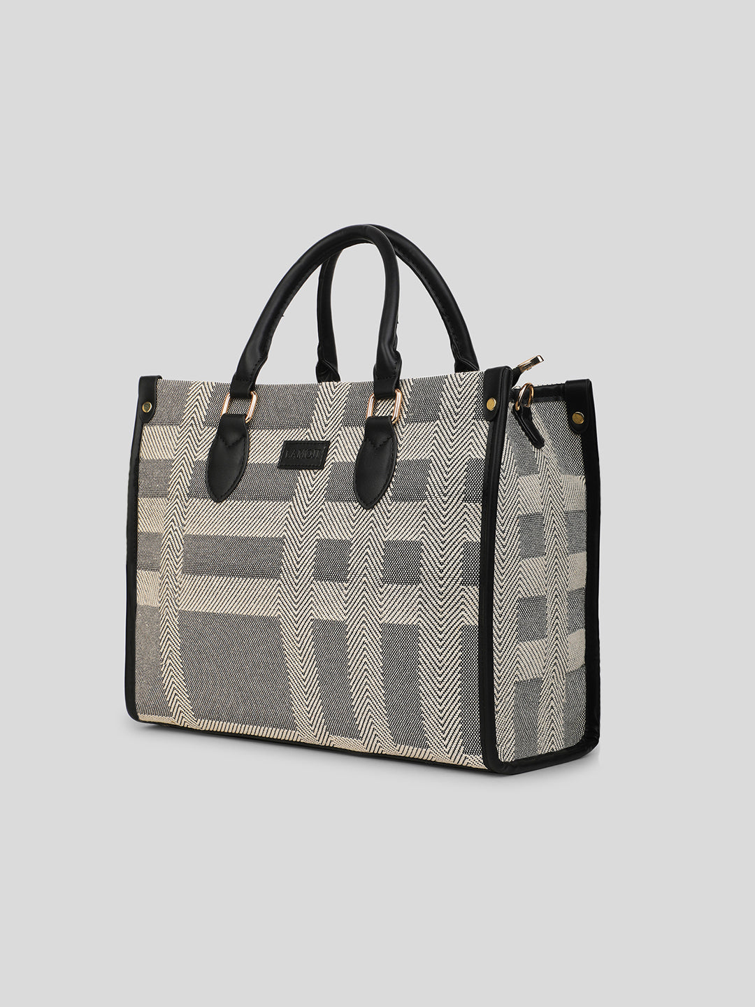 The Metro Check Tote