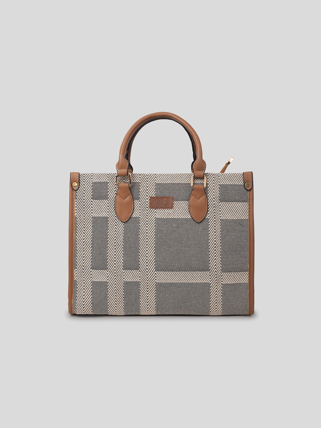 The Metro Check Tote