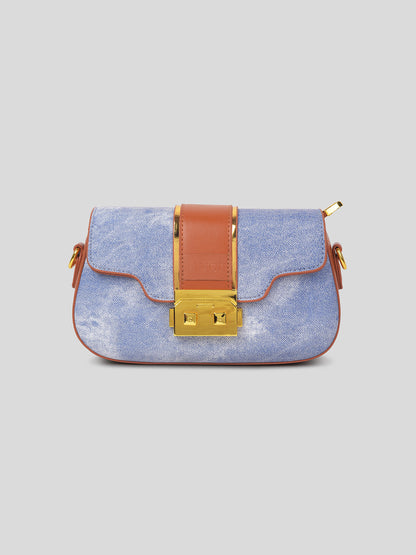 Glam Lock Clutch Bag