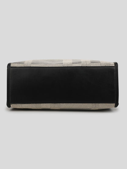 The Metro Check Tote