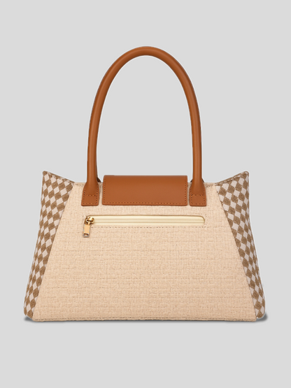 Soléa Woven Luxe Tote