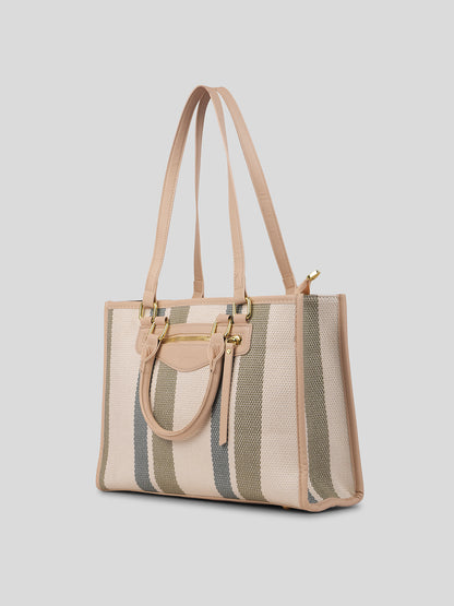 Dune Stripe Tote