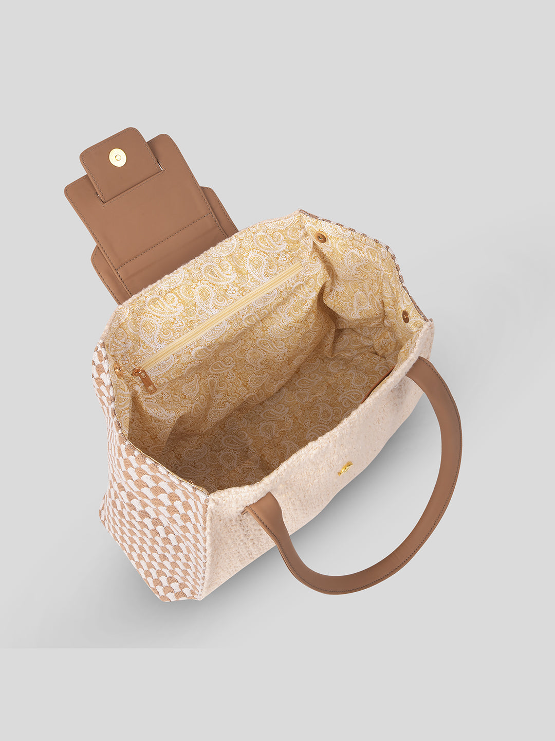 Soléa Woven Luxe Tote