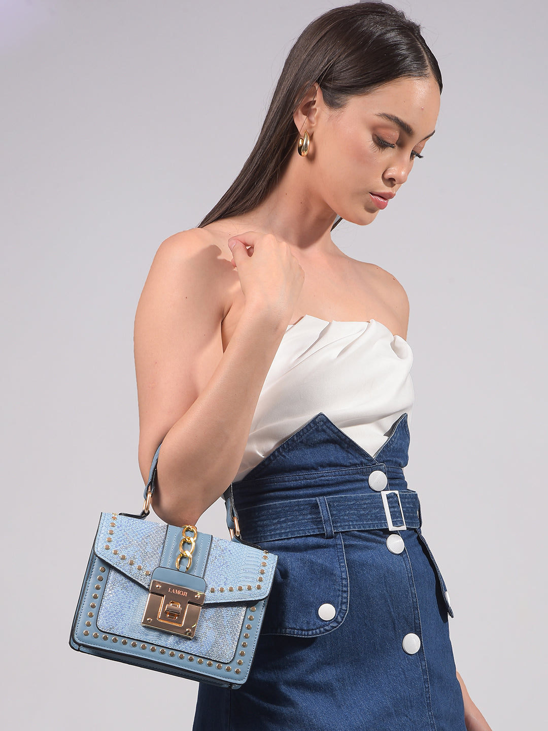 Serpent luxe satchel